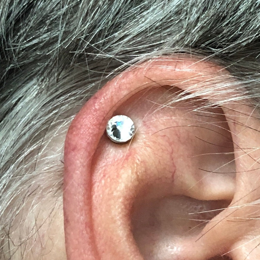 small magnetic ear stud