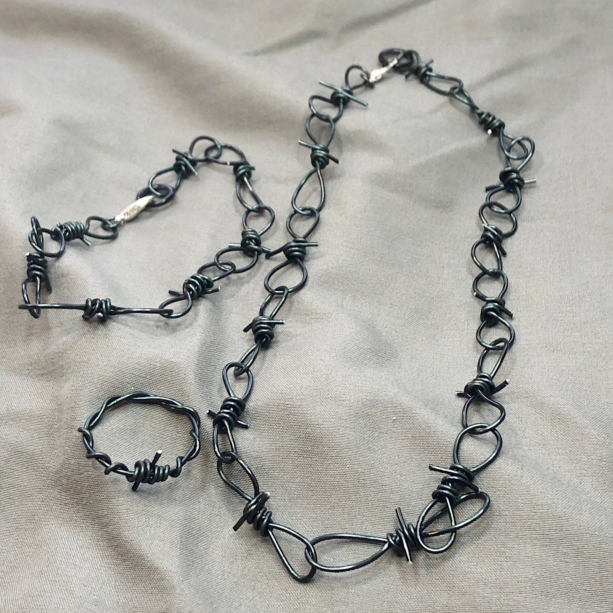Barbed Wire Necklace | Techwear Division