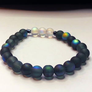 Personalized color Men’s or Women's unisex beaded bracelet - 12 colors