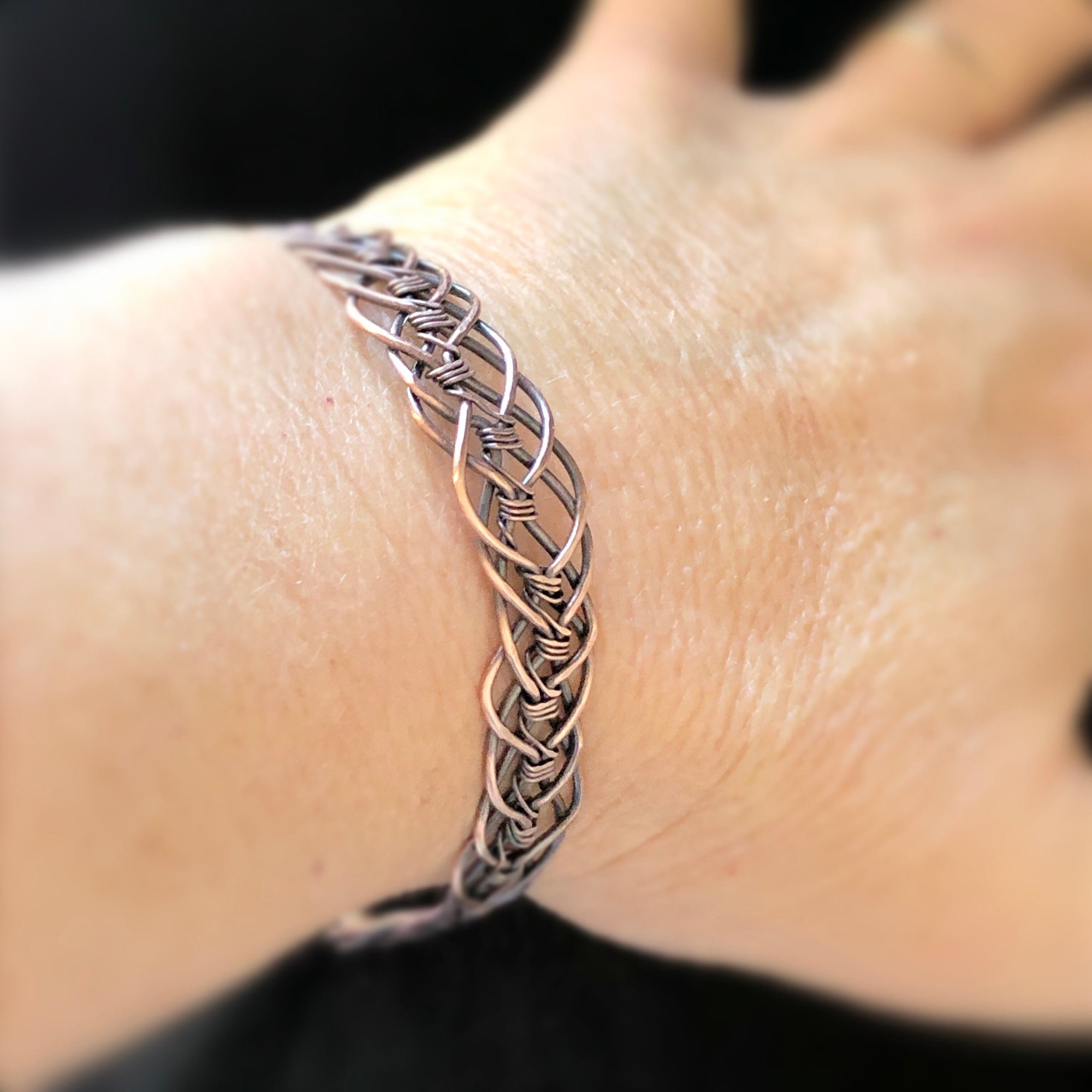 Unisex black and silver arm bands, Arm cuff bracelet bangle braclets men, Celtic mens braclets, Womans arm bracelet, Braided noir arm cuff