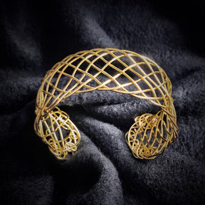 Upper arm cuff celtic torc bracelet braided Viking style bracelet