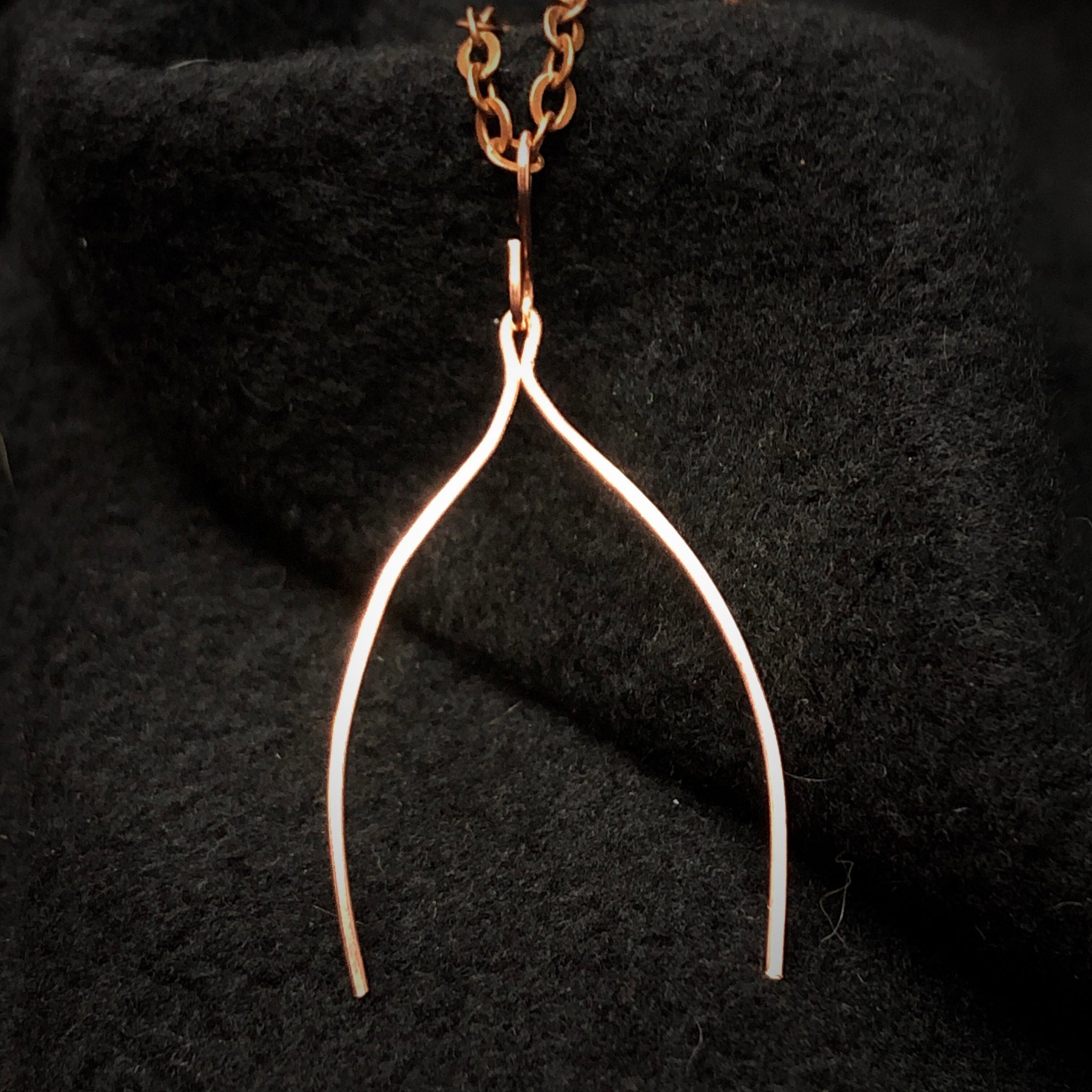 Wishbone Necklace | Gold — Dutch Growers Regina